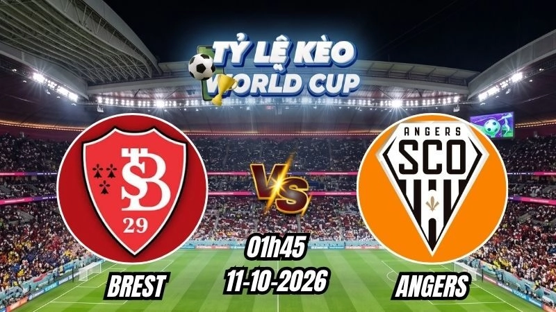 Soi kèo nhà cái Brest vs Angers 01h45 – 11/10/2026